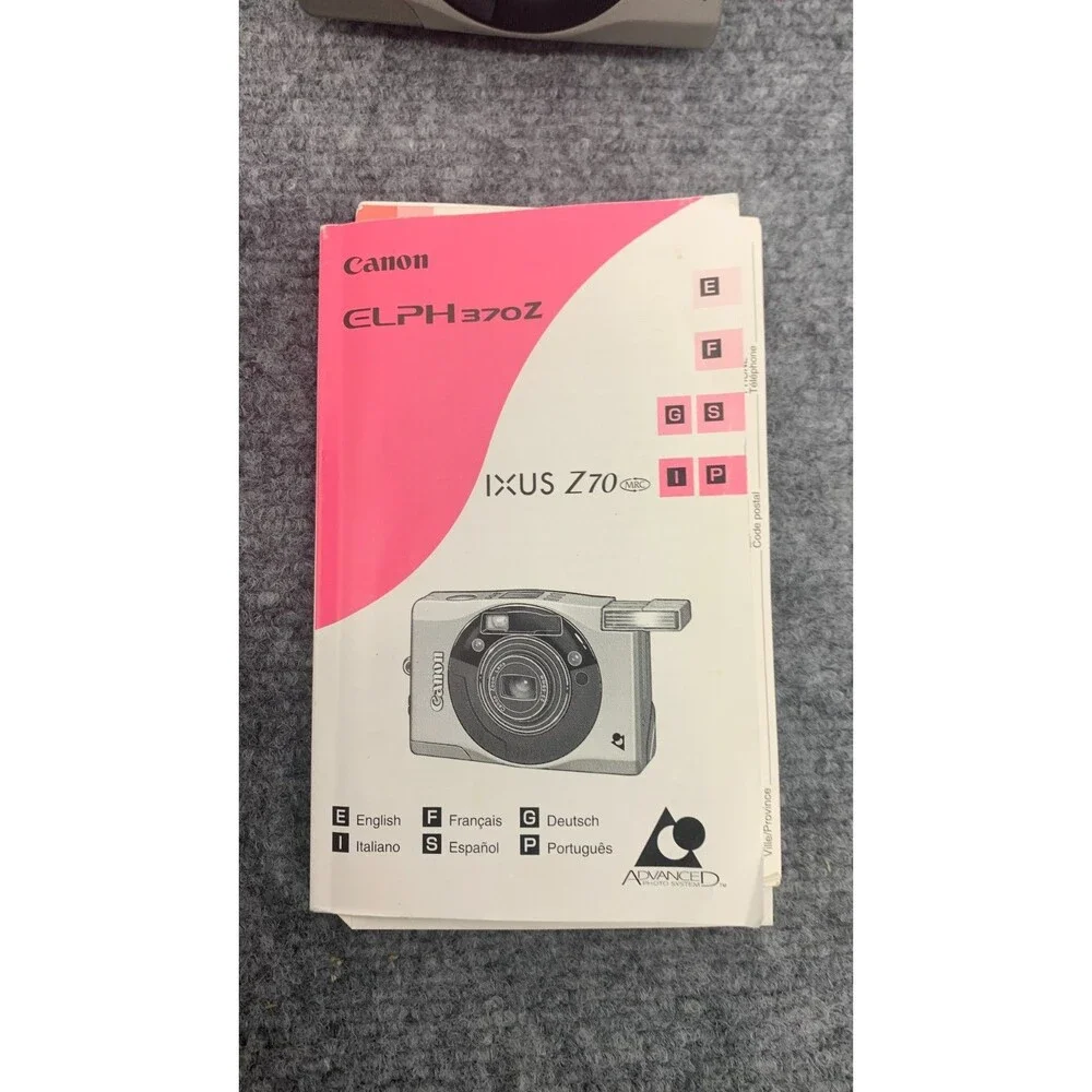 Canon ELPH 370 Z / IXUS Z70 35mm Point & Shoot Camera - Unused